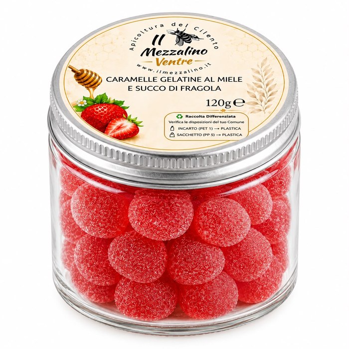 Caramelle Gommose alla Fragola